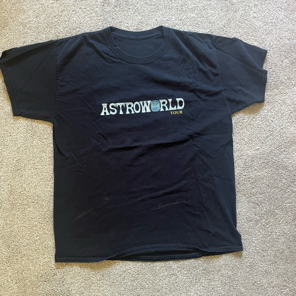 Astroworld Tour Black T-Shirt